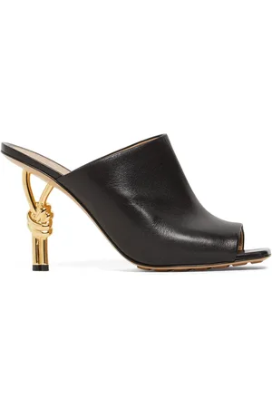 Bottega Veneta Sandalias De Piel 90mm