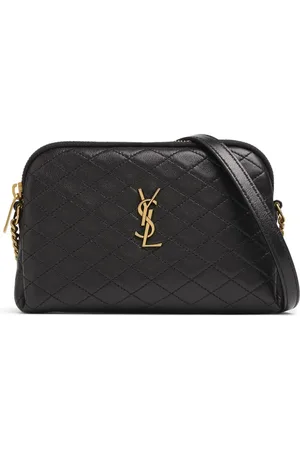 Saint Laurent Bolso De Hombro Mini Gaby De Piel Pespunteada