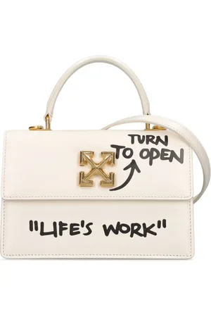 OFF-WHITE Bolso De Mano Jitney 1.4 De Piel