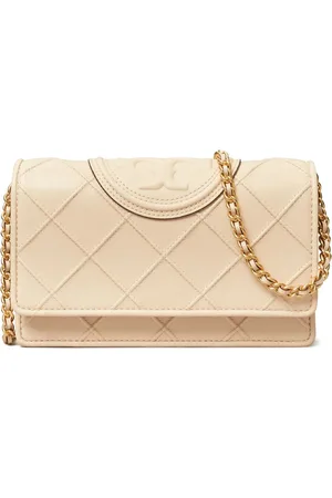 Tory Burch Bolso De Hombro Fleming De Piel Suave