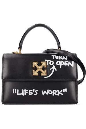 OFF-WHITE Bolso De Mano Jitney 1.4 De Piel