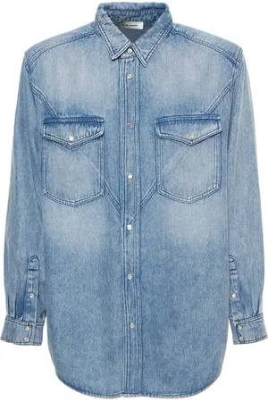 Isabel Marant Camisa De Denim Lyocell