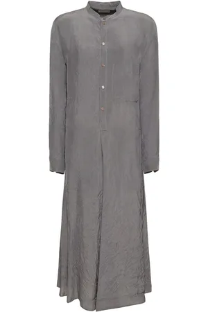 LEMAIRE Vestido Camisero De Viscosa
