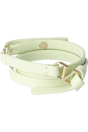 VALENTINO GARAVANI Brazalete De Piel Envolvente