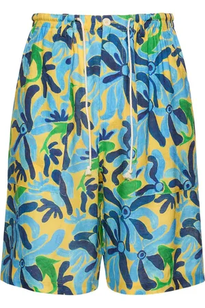 Marni Shorts Con Estampado