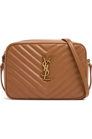 Saint Laurent Bolso Lou De Piel Pespunteada