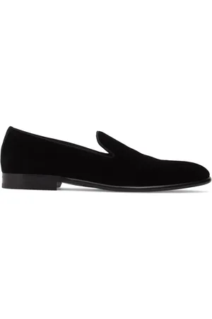 Dolce & Gabbana Mocasines De Terciopelo De Milano