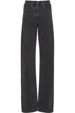 Saint Laurent Jeans De Denim De Algodón