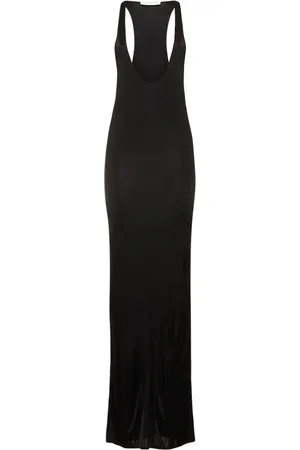 Saint Laurent Vestido De Viscosa