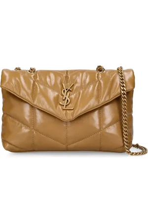 Saint Laurent Bolso Mini Toy Puffer De Piel