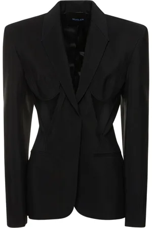 MUGLER Chaqueta De Sarga De Viscosa