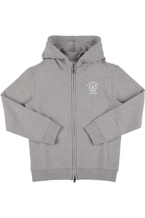 Brunello Cucinelli Sudadera De Algodón Con Capucha Y Logo