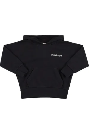 Palm Angels Sudadera De Algodón Con Capucha Y Logo
