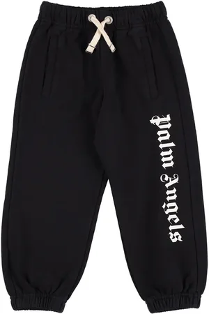 Palm Angels Pantalones Deportivos De Jersey Con Logo
