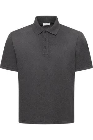 Saint Laurent Polo De Algodón