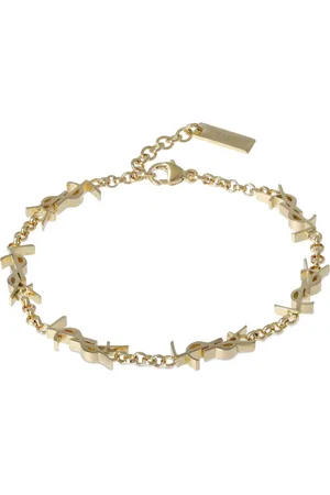 Saint Laurent Brazalete De Latón