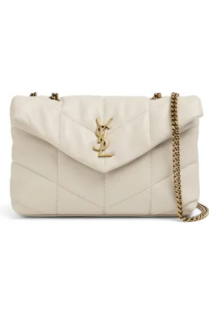Saint Laurent Bolso Puffer Toy De Piel Pespunteada