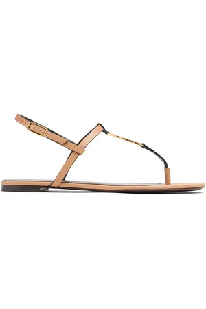 Saint Laurent Sandalias Cassandra De Piel 5mm