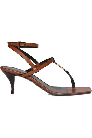 Saint Laurent Sandalias Cassandra De Piel 60mm
