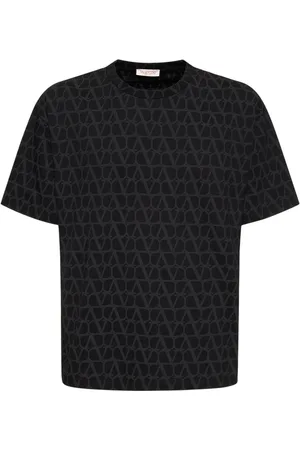 VALENTINO Camiseta De Algodón Estampada