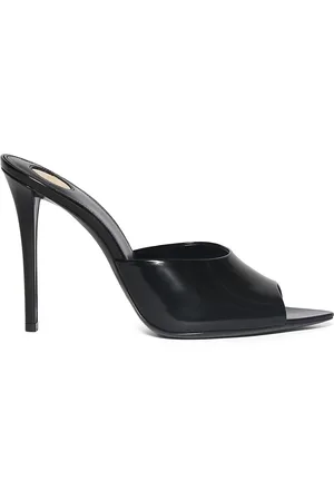 Saint Laurent Sandalias Mules De Piel 110mm