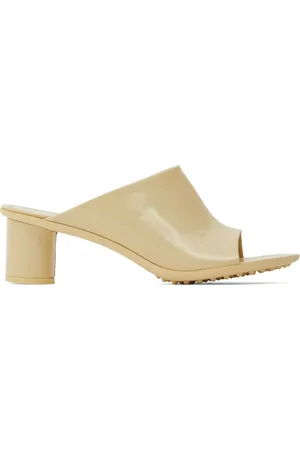 Bottega Veneta Zapatos Mules De Piel 50mm