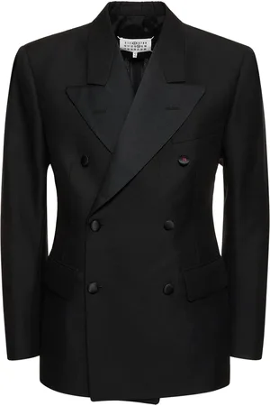 Maison Margiela Blazer Cruzado De Lana