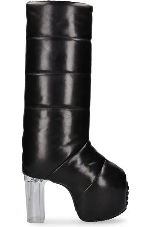 Rick Owens Botas Altas De Piel 90mm