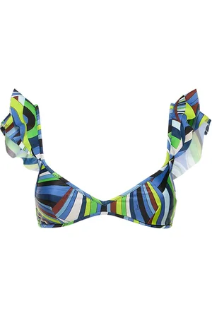 Puccini Top De Bikini De Lycra Estampado