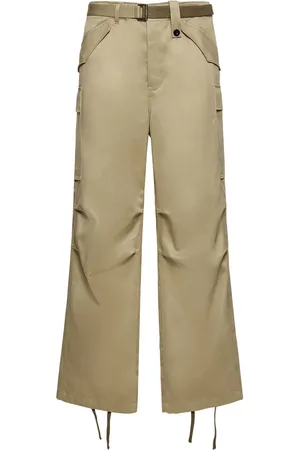 SACAI Pantalones Cargo De Algodón