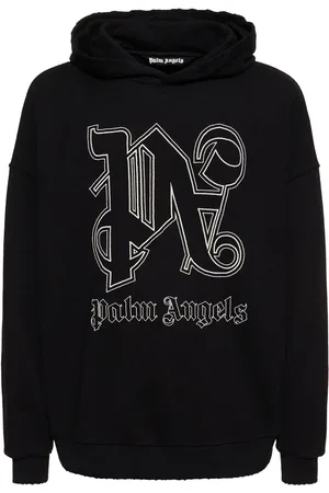 Palm Angels Sudadera De Algodón Con Capucha