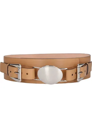 Michael Kors Cinturón De Piel Con Doble Hebilla