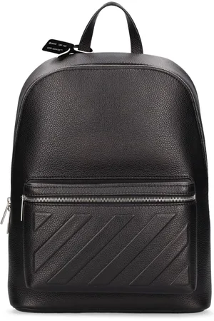 OFF-WHITE Mochila De Piel Diagonal
