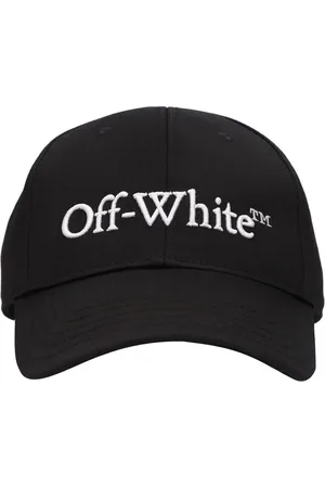 OFF-WHITE Gorra De Baseball De Algodón Con Logo
