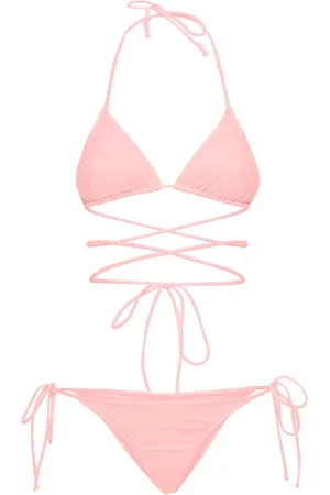Reina Olga Bikini Triangular Con Monocolor