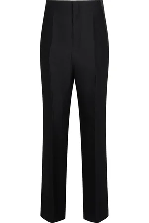 The Row Pantalones De Lana Y Seda