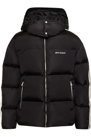 Palm Angels Chaqueta De Plumas De Nylon Con Capucha