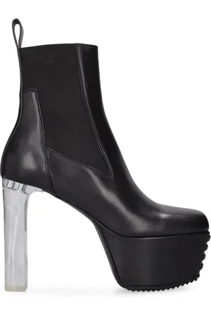 Rick Owens Botines Beatle De Piel 170mm