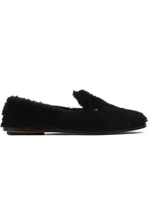 Max Mara Mocasines De Lana Y Seda 10mm