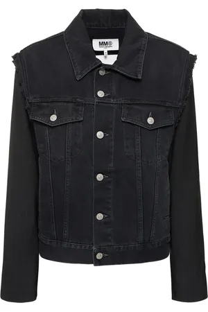 Maison Margiela Chaqueta De Denim Y Lana