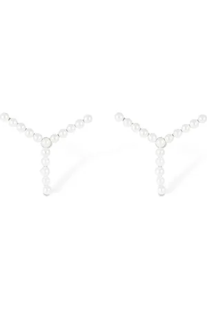 Y / PROJECT Pendientes Con Perlas Sintéticas