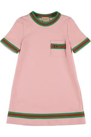 Gucci Vestido De Jersey De Algodón