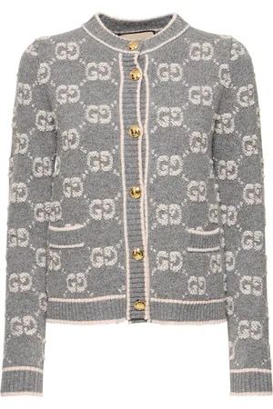 Gucci Cárdigan De Lana Con Gg