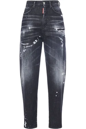 Dsquared2 Jeans Cropped Desgastados
