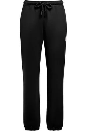 Moncler Pantalones De Felpa De Algodón Con Logo