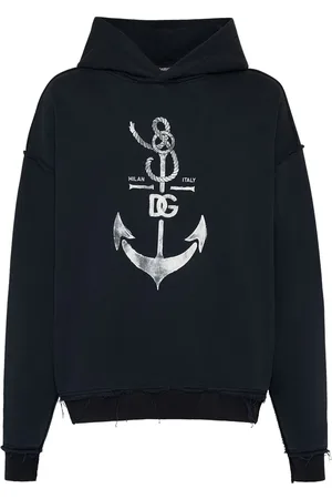 Dolce & Gabbana Sudadera De Algodón Jersey Estampada