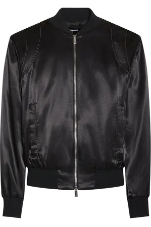 Dsquared2 Chaqueta Bomber De Viscosa Y Algodón