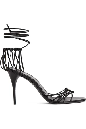 Saint Laurent Sandalias De Piel 90mm