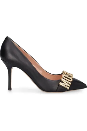 Moschino Zapatos De Tacón De Piel 85mm