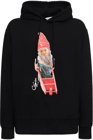J.W.Anderson Sudadera De Algodón Con Capucha